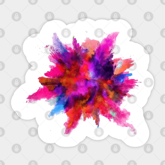 Colorful Explosion Sticker by HellySween